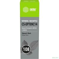 Чернила Cactus CS-EPT09C14 108 черный70мл для Epson Ecotank L8050/L18050