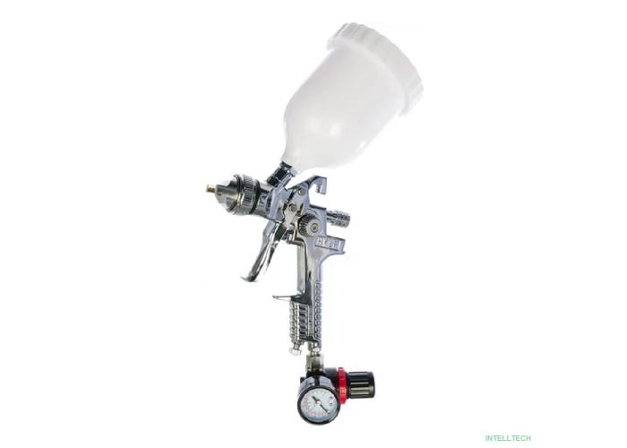 FUBAG MASTER G600/1.4 HVLP Краскораспылитель [110106/8641876] {198л/мин_3.5бар_верхний бачок 0.6л_1.4мм + редуктор}