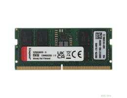 Kingston 16GB 5600MT/s DDR5 Non-ECC CL46 SODIMM 1Rx8 KVR56S46BS8-16