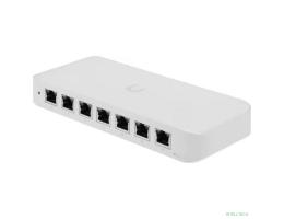 UBIQUITI USW-Ultra-210W PoE-коммутатор, 8х 1G RJ45, раздача 202 Вт