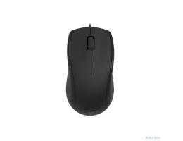 CBR CM 107 Black USB, Мышь офисн., 1000dpi, 3 кн., 1.8 м