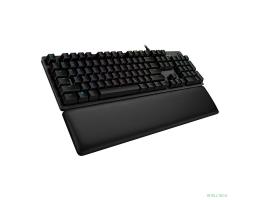 920-009329 Logitech Клавиатура G513 Tactile (GX Brown switches) механическая черный USB Multimedia for gamer LED (подставка для запястий)