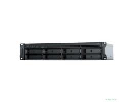 Synology RS1221RP+ Сетевое хранилище QC2.2GHzCPU/4GbDDR4(upto32)/RAID0,1,5,6,10/upto 8 hot plug HDDs SATA(3,5'or2,5')(upto 12 with RX418)/2xUSB3.2/1eSATA/iSCSI/4xGbE(+1Expslot)/2xIPcam(upto 40)/2xPS 