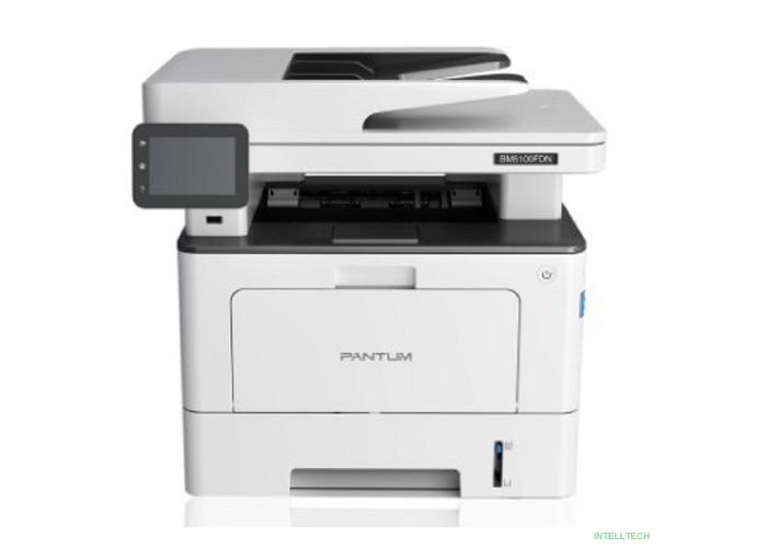 Pantum BM5100FDW МФУ лазерное ЧБ, A4, C/P/S, факс, дуплекс, 40стр/мин, 1200x1200 dpi, 512 MB RAM, ADF50, лоток 250 листов, USB, LAN, WiFi, старт.картр.3000стр. {проектная модель}