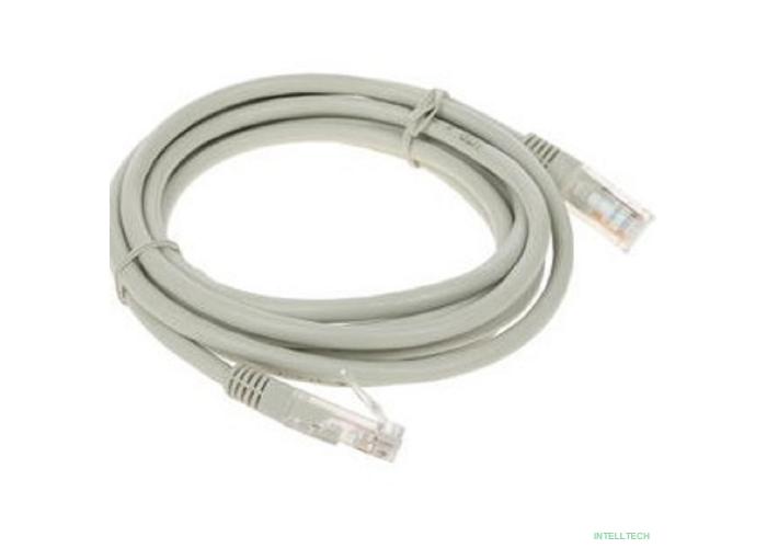 Cablexpert Патч-корд медный UTP PP10-2M кат.5, 2м, литой, многожильный (серый)