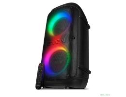 Портативная акустика 2.0 Sven PS-800 SV-021511 черная (100 Вт, TWS, BT, FM, USB, microSD, LED-диспле
