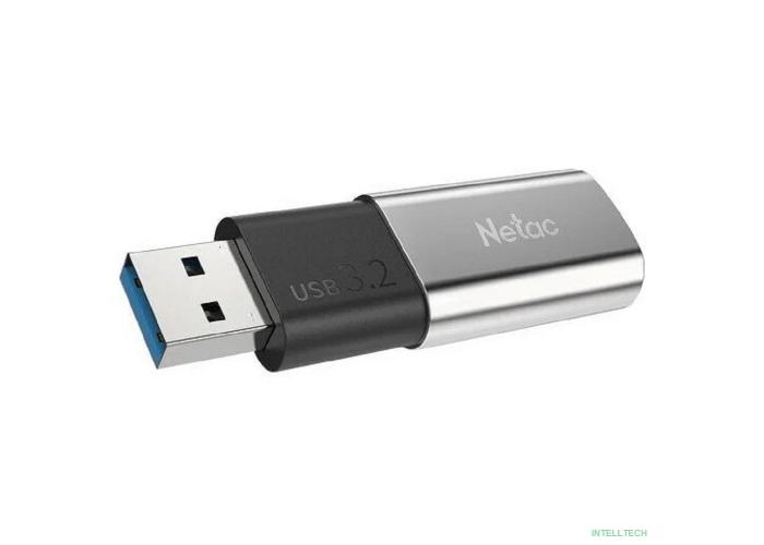 Netac USB Drive 128GB US2 <NT03US2N-128G-32SL>, USB3.2, Solid State Flash Drive,up to 530MB/450MB/s