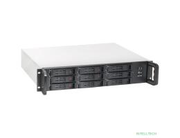 Exegate EX292584RUS Серверный корпус ExeGate Pro 2U650-HS09 <RM 19", высота 2U, глубина 650, БП 2U-600ADS, 9xHotSwap, 2*USB>