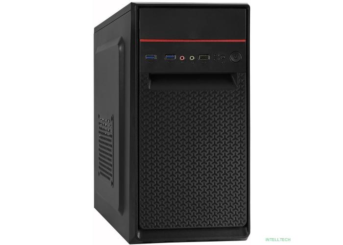 Exegate EX283060RUS Корпус Minitower ExeGate BAA-107U Black, mATX, <без БП>, 1*USB+2*USB3.0, Audio
