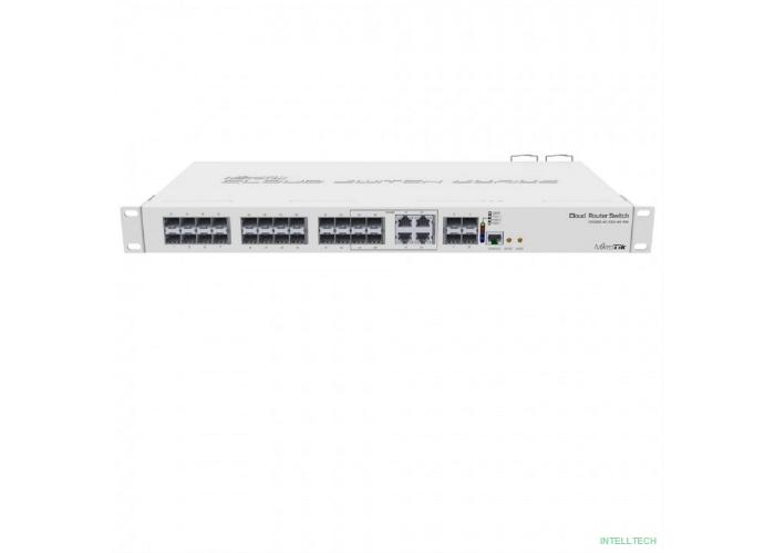 MikroTik CRS328-4C-20S-4S+RM Коммутатор в стойку, 20х SFP, 4x SFP+ , 4х RJ45/SFP