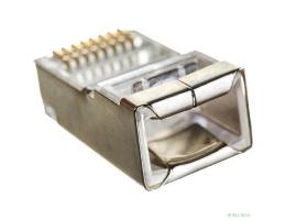 Cablexpert коннектор кат 5, экранированный RJ45 FTP8P8C(100 шт. в уп.)