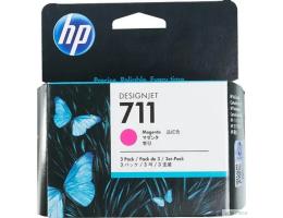 HP CZ135A Картридж №711, Magenta {Designjet T120/T520, Magenta (29ml 3 - pack)}