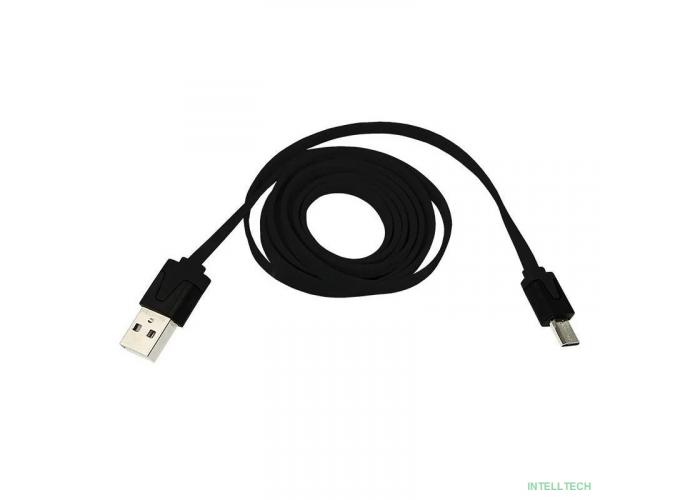 Rexant (18-4270) Кабель USB-A – micro USB, 2,4А, 1м, ПВХ, черный