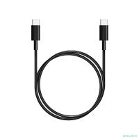 Bion Кабель для зарядки USB Type-C to Type-C (CM/CM), 3A, 60W, USB 2.0, 1м, черный [BXP-CCP-USBC-CMCM-1M-B]