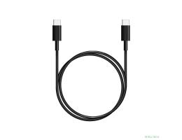 Bion Кабель для зарядки USB Type-C to Type-C (CM/CM), 3A, 60W, USB 2.0, 1м, черный [BXP-CCP-USBC-CMCM-1M-B]