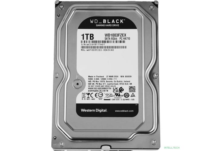 1TB WD Caviar Black (WD1003FZEX) {Serial ATA III, 7200 rpm, 64Mb buffer}