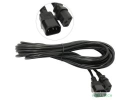 Exegate EP280634RUS Кабель монитор - компьютер (UPS->устройство) ExeGate Power EC-10P (IEC 320 С13->С14) VDE-250V-3*1.0mm2, медь, черный, 10м.