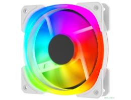 Powercase (CM21-12W ARGB) White 120x120x25mm (PWM, 100шт./кор, 4pin +ARGB Sync, 800-1500±10% об/мин) Bulk