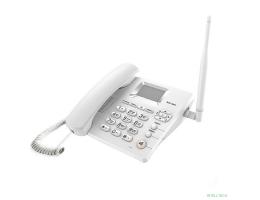 Стационарный сотовый телефон GSM teXet FX-100 цвет белый 127314