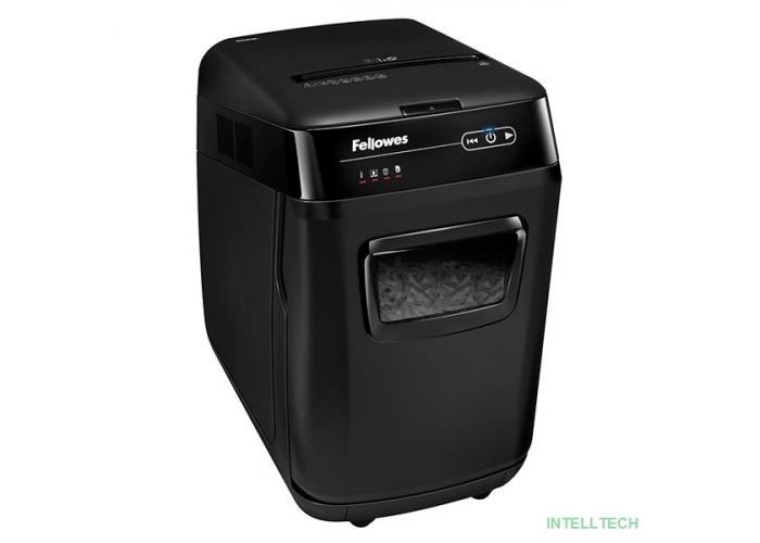 Fellowes Шредер AutoMax 200M FS-4656301 с автоподачей {DIN P-5,2х14мм.200лст.32лтр}