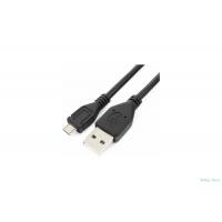 Gembird/Cablexpert CCP-mUSB2-AMBM-0.5M Кабель USB 2.0 Pro , AM/microBM 5P, 0.5м, экран, черный, пакет 