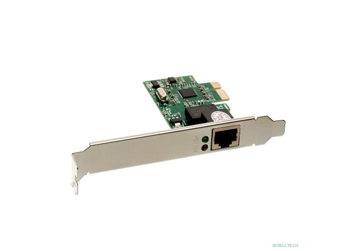 Exegate EX281224RUS Сетевой адаптер ExeGate EXE-560 PCI Express 10/100/1000Mbps RTL8111C (OEM)
