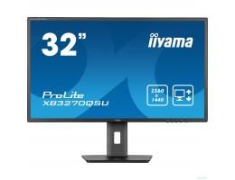 LCD IIYAMA 31.5" XB3270QSU-B1 {IPS 2560x1440 60Hz 3ms 178/178 250cd 1200:1 10bit(8bit+FRC) 2xHDMI1.4 DisplayPort1.4 3xUSB3.2 2x2W HAS VESA}