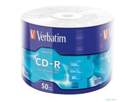 Verbatim Диски CD-R 700Mb 52x bulk (50шт) (43787)
