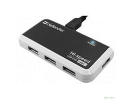 DEFENDER USB QUADRO INFIX USB 2.0, 4 порта, [83504]