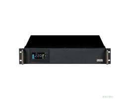 PowerCom King Pro RM KIN-3000AP LCD (3U) ИБП {Line-Interactive, 3000VA/2400W, Rack, 6х С13, Serial+USB, SmartSlot, RS-232} (1152615)