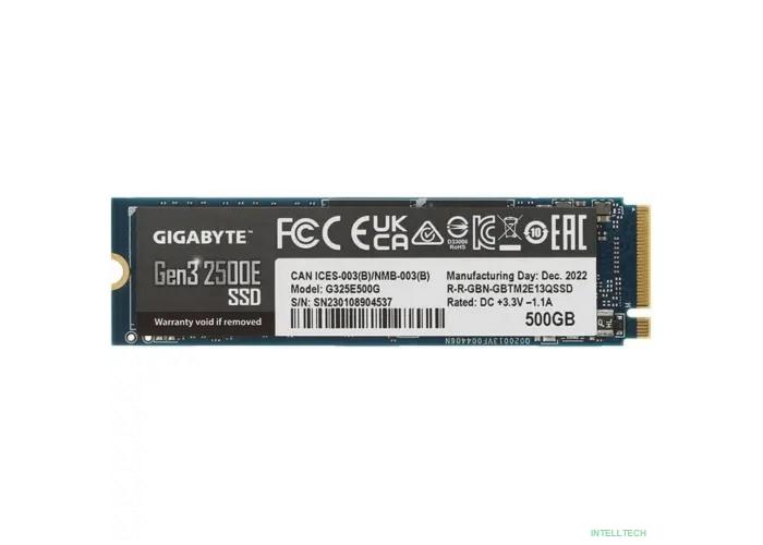 Gigabyte SSD M.2 500GB 2500E G325E500G  NVMe PCIe 3.0