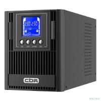 ИБП CBR [ESN-1KT-3F-LCHERSC] Online 1000VA/1000W Tower 3 x Schuko, LCD, HID-USB, RS232, EPO, SNMP slot