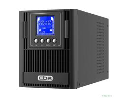 ИБП CBR [ESN-1KT-3F-LCHERSC] Online 1000VA/1000W Tower 3 x Schuko, LCD, HID-USB, RS232, EPO, SNMP slot