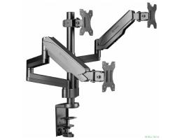 ONKRON G280 чёрный {Для трех экранов с диагональю 13"-32" Допустимая нагрузка: 3 x (1-8 кг) VESA: 75x75, 100x100 мм}