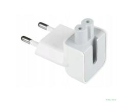 Адаптер-переходник Premier 3-016 (1 розетка) белый (пакет ПЭ) [3-016 / 7000009178 EuroPlug] {переходник для блока Apple не на все модели}