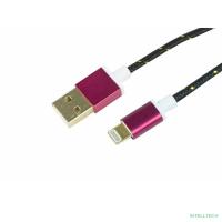 Rexant (18-4245) Кабель USB-A – Lightning для Apple, 2,4А, 1м, нейлон, серый