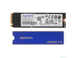 A-DATA SSD M.2 1Tb Legend 710 M.2 2280,  PCI-E 3.0 x4  ALEG-710-1TCS