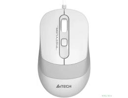 Мышь компьютерная A4Tech Fstyler FM10S белый/серый 1600dpi/USB/4but