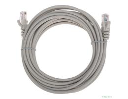 Rexant (02-0100-5) Патч-корд U/UTP, CAT 5e, RJ45-RJ45, 26AWG, LSZH, серый, 5м