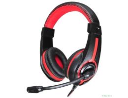 Oklick HS-L200 черный/красный 2м мониторы оголовье