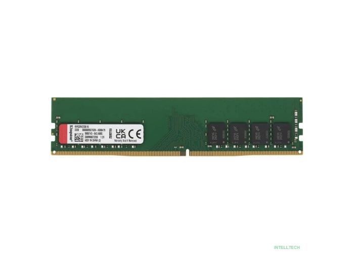 Kingston DDR4 DIMM 16GB KVR32N22S8/16 PC4-25600, 3200MHz, CL22