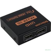 Telecom Разветвитель HDMI 1=>2 4k@30Hz <TTS7000>[6937510891719]