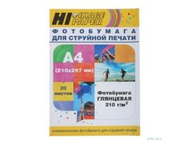 Hi-Black A200400U Фотобумага глянцевая односторонняя (Hi-image paper) A4, 210 г/м, 20 л. (H210-A4-20)