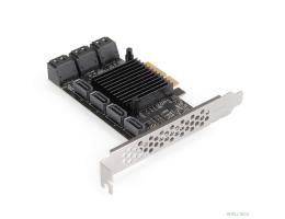 Exegate EX296208RUS Контроллер ExeGate EXE-510 (PCI-E x4, SATA3 6Gb/s, 10 int, ASMedia Chipset ASM1166)
