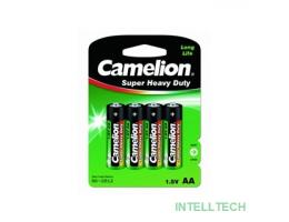 Camelion  R 6  BL-4 (R6P-BP4G, батарейка,1.5В) (4 шт. в уп-ке)