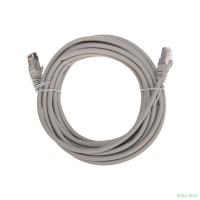 Rexant (02-0110-5) Патч-корд F/UTP, CAT 5e, RJ45-RJ45, 26AWG, LSZH, серый, 5м