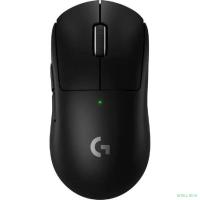 910-006630/910-006632  Logitech G Pro X Superlight 2 черный оптическая 32000dpi беспров. USB/USB-C 4but 