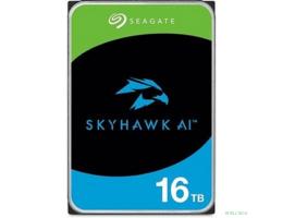 16TB Seagate SkyHawkAl (ST16000VE004) {SATA 6 Гбит/с, 7200 rpm, 256 mb buffer, для видеонаблюдения}