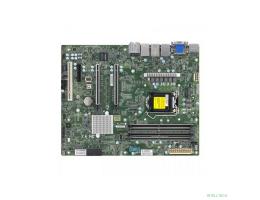 Supermicro MBD-X12SCA-F-B {W-1200 CPU, 4 DIMM slots, Intel W480 controller for 4 SATA3 (6 Gbps) ports, RAID 0,1,5,10, 1 PCI-E 3.0 x4, 2 PCI-E 3.0 x16 slots}