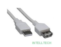 Rexant (18-1116) Кабель шт. USB-A – гн. USB-A, 2,4А, 3м, ПВХ, серый